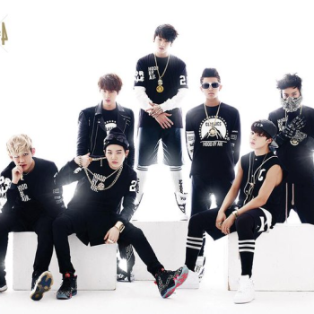 Image of BTS on there debut